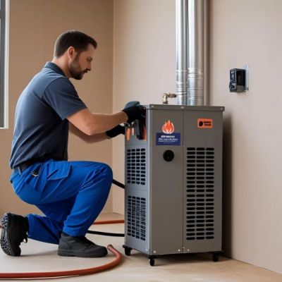 Instalación de generadores de aire caliente en Madrid