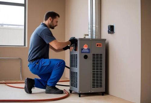 Instalación de generadores de aire caliente en Madrid